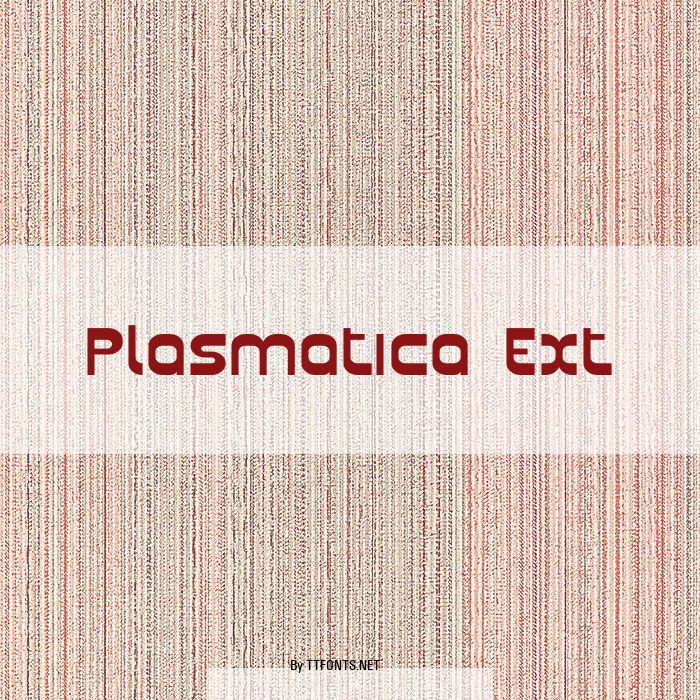 Plasmatica Ext example
